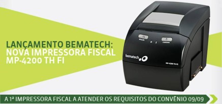 Nova Impressora Bematech MP 4200 TH FI